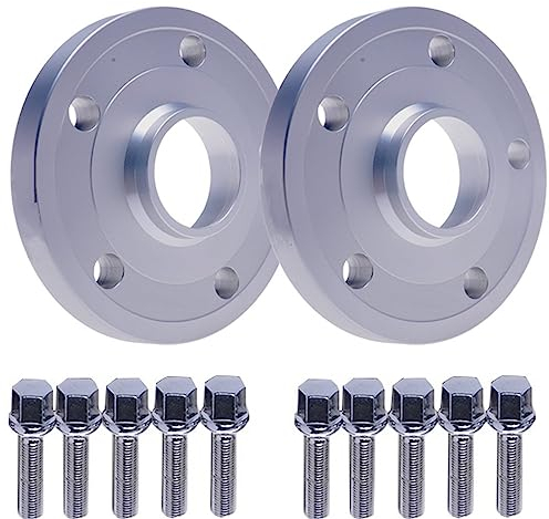 Auto Spurverbreiterung 2PCS PCD 5x120 CB 726 Rad Spacer Adapter Für Land Für Rover Für Defender Für Range Für Rover Sport Für Entdeckung 3/5 4LR3LR4 Spurverbreiterung (Farbe : Silber, Größe : 20mm