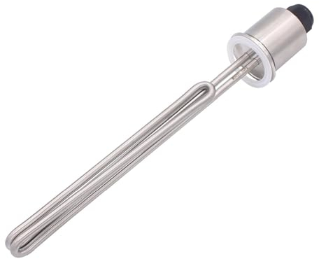 DAIKK Chauffe-Eau 2 240V 3500W, thermoplongeur, élément Chauffant de Brassage Pliable avec boîtier en Acier Inoxydable cuicui