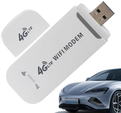 Módem USB 4G, memoria USB 4G, módem WiFi USB de alta velocidad, dispositivo de punto de acceso personal | Adaptador WiFi USB ligero, dispositivos Internet móviles para fiestas, viajes, trabajo