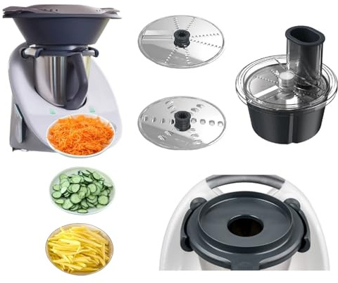 Thermomixer Accessoires pour coupe-légumes T M5/T M6 Ensemble de coupe multifonction (lame A + B avec coupe grossière et fine)