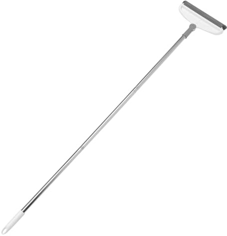 BAZEITFLOW Cepillo Para Fregar Pisos Cepillo De Limpieza Giratorio Para Fregar Con Mango Para Limpieza De Baños y Duchas