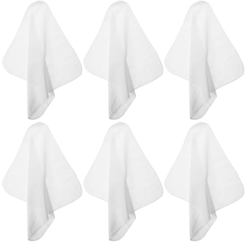 ZUNOXAZ Tela de Algodón para Colar Alimentos 6 Piezas, Paño de Gasa Reutilizable para Cocina, Filtro de Yogur y Queso, Tela de Repostería Segura sin Químicos, Accesorios de Cocina
