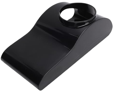 Buachois Tunnel Souterrain pour Aquarium, Cachette pour Poissons et Crevettes Décor d'Aquarium en Plastique avec Installation Facile, pour Observation sous Marine (Noire)