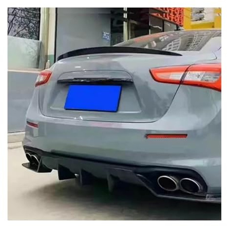 ALMNPRTVX pour Maserati Ghibli 2014 2015 2016 2017 Aileron Arrière De Coffre Becquets arrière(Bright Black)