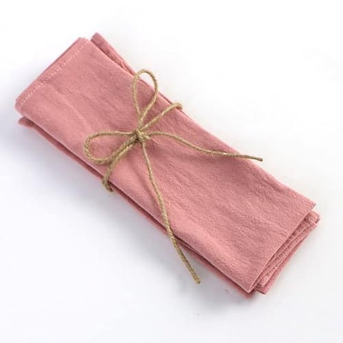 YOGAY 4 Stück 30 x 45 cm Hotel Serviertuch Servietten Baumwollstoff Familie Abendessen Küche grün Geschirrtücher Tischset Hochzeitsdekoration