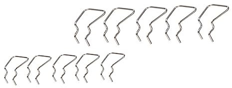 SOESFOUFU 10pcs Pegboard Hooks Hardware Tool Hook for Garage Storage Heavy Duty for Workshop