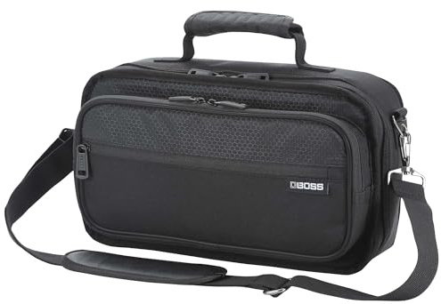 BOSS CB-BM-S custodia compatta per multi-effetti | Compatibile con GX‑10, GT‑1 e GT‑1B con imbottitura robusta e tracolla regolabile