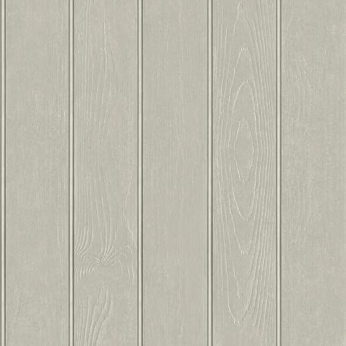 Sample ONLY - Belgravia Beaded Wood Grey Wallpaper (53x53)