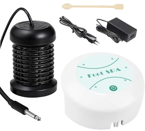 Desintoxicación de iones para pies, baño de pies de iones desintoxicación, baño de pies iónico para desintoxicar, pies de desintoxicación, spa portátil para uso doméstico (sin platilla)