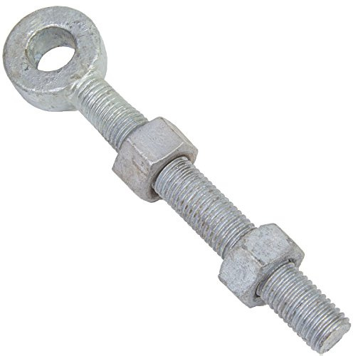 White Hinge Limited Heavy Duty Adjustable Gate Eye & Nut | 150mm x 19mm