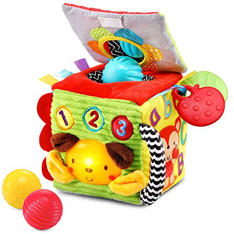 VTech Soft and Smart Sensory Cube, Multicolor