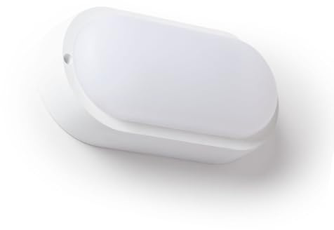LEDKIA LED-Deckenleuchte 25W Oval für Außen 94x198 mm IP65 mit Bewegungs- u
