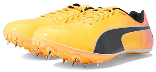 PUMA Evospeed Sprint, Zapatillas Hombre, Sun Stream Sunset Glow Negro, 46 EU