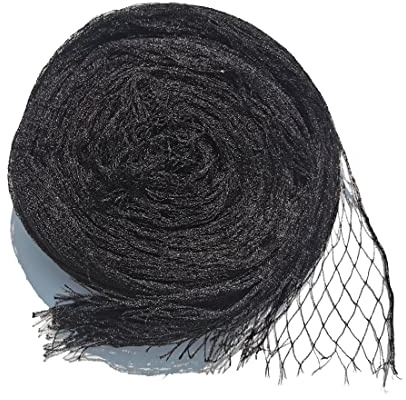 LINSOCLE Teichnetz 4x5m Vogelnetz Laubnetz Obstbaumnetz Taubennetz Netz Gartennetz für Schützt Fische vor Blaureihern und Vögeln-Stabil und witterungs 30g/m²