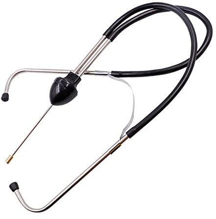 Auto Motor Diagnose Tool,Asudaro Auto Mechanics Zylinder Stethoskop Automechanik Motor Reparatur Tester Diagnosewerkzeug zur Fehlersuche am Motorlager-Chassis-Getriebe Schwarz