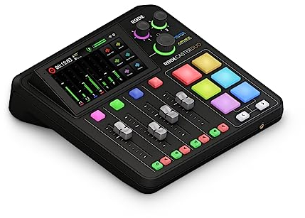 RØDE RØDECaster Duo All-in-One Production Solution for Podcasting, Streaming, Music Production and Content Creation