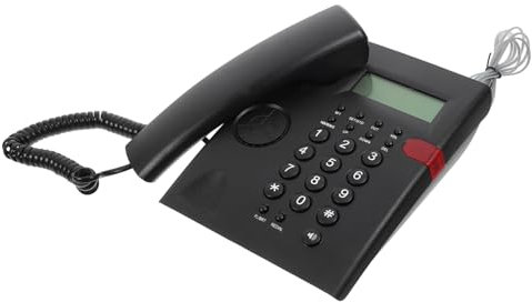 SHINEOFI Antique Phones Corded Landline Button Phone for Elderly Reusable Telephones