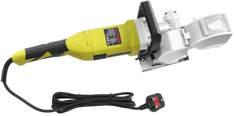 4000W Electric Circular Saw with Adjustable Cutting Depth Width 5 Blades Electric Wall Chaser with Dust Extractor Wall Groove Slotting Machine Slotter for Brick Marble and Floors
