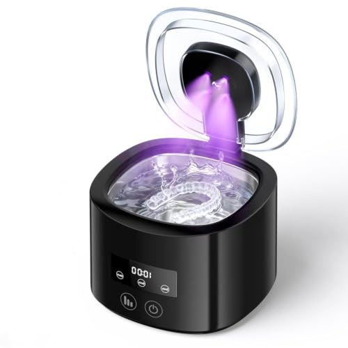230ML Ultrasonic Retainer Cleaner, 50kHz Retainer Cleaner Machine