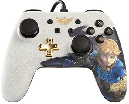 PowerA Erweiterter kabelgebundener -Controller für Nintendo Switch – Link