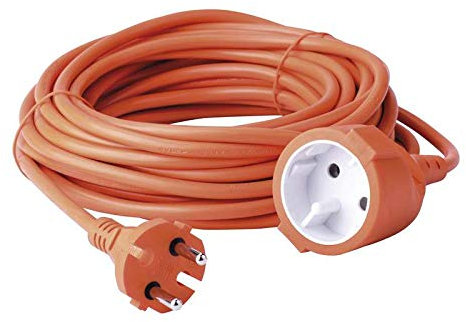 Verlängerungskabel, 15 m, für 230 V, Orange