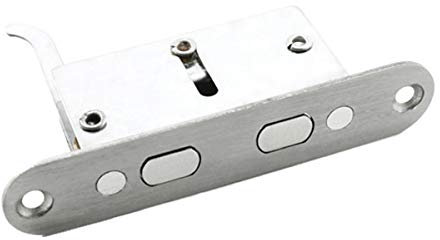 HOOPLY Auxiliary Lock For Container Doors - Satin Stainless Steel