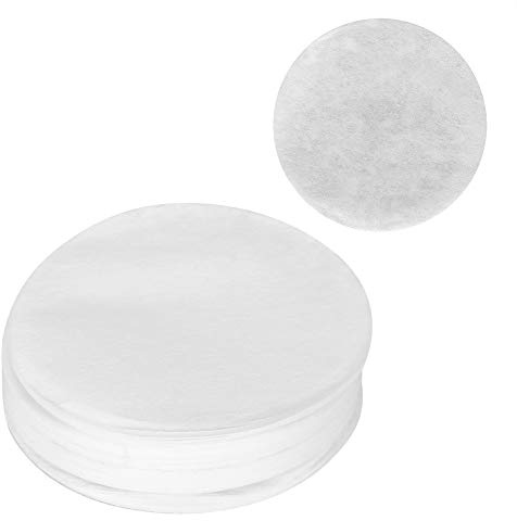 Raguso Filtre à café Universel Professionnel en Papier Rond pour Moka(No. 6 60mm)