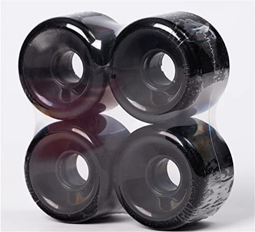 TGHY 4 Skateboard Räder Skateboard Rollen Longboard Räder Rollen Ersatz Wheels Rollen Quad Skating Skateboarding Cruising RäderSkateboardräder 78A, 70mm,Schwarz