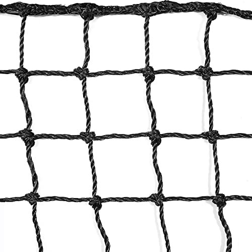Soccer Barrier Net, High Impact Soccer Backstop Net, Heavy Duty Hitting Netting Multi Balls Backstop Netting for Basketball Football Baseball, Garden Playground Fence,3x6M/10x20FT