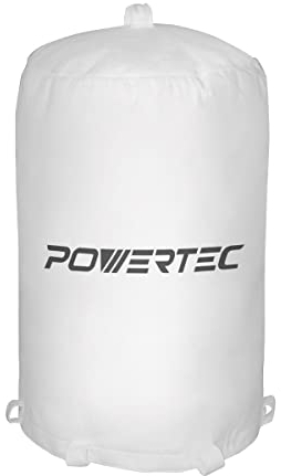 POWERTEC 70333 Sac collecteur de poussière, 53,3 x 78,7 cm, filtre 1 micron, pour Jet, Grizzly, Shop Fox, Wen, Harbor Freight, et POWERTEC DC-1512