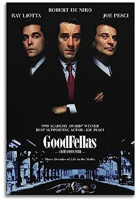 ONZS Goodfellas Poster, klassisches Film- und Fernsehposter, Album, Poster, Jugendzimmer, Wanddekoration, 30 x 45 cm, ungerahmter Stil