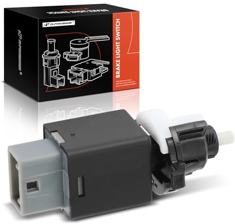 A-Premium Brake Light Switch Compatible with Hyundai Elantra 13-19, Sonata, Santa Fe, Accent, Tucson, Equus, Ioniq & Kia Soul, Optima, Sorento, Sportage & Genesis G80, with Straight Socket not Angled!