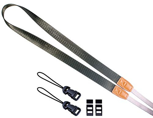 VKO Slim Camera Strap, Quick Release Camera Neck Shoulder Strap for Medium DSLR SLR Mirrorless Cameras Strap
