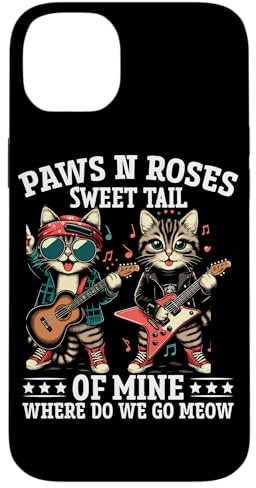 Paws N Roses Sweet Tail Of Mine Dove andiamo Miao Custodia per iPhone 14 Plus