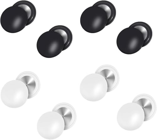 STOUCLA 8 soportes magnéticos para dorsal de carreras de maratón, clips de fijación para cinturón, hebilla de tela, clips para el dorsal de carrera, soporte para número de inicio