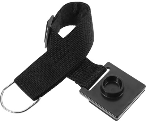 Cello Stopper Schwarz Rutschfeste Unterlage aus Kunststoff | Verstellbar von 40 bis 70cm, für Konzerte und Proben, Geeignet für Cello und Kontrabass