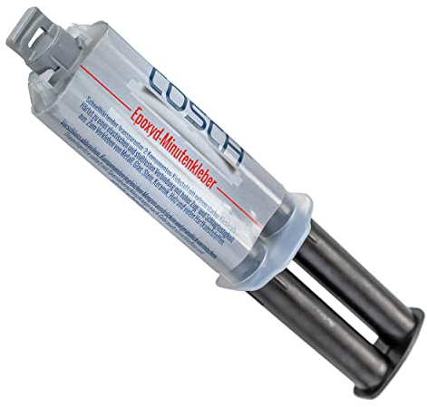 Cosch Epoxyd-Minutenkleber - 24ml - 2-K Komponenten Expodidharz Klebstoff Edelstahl Kleber