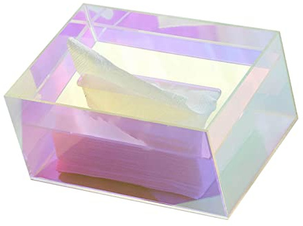 Naroote Taschentuchbox-Halter, Bunte Serviettenbox für Badezimmer