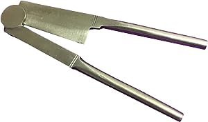 8 Steel Nut Cracker Tool/Betel Nut Supari Cutter/Slicer Sudi Surta Sorta - Efficient Nut Cutter (8 inch-20 cm,Silver) Large Size