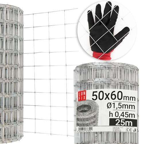 Schweißgitter 0,50x25m Armierung Estrichgitter Stahlbewährung Betongitter | Verbundgitter Schweißgeflecht