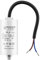 Condensateur 16 uF pour Moteur Monophasé - Utilisation pour Kärcher, Pompe de Piscine, Porte de Garage - 425V/450V/475V - Condensateur de Démarrage/Permanent avec Câble