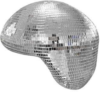 TUCAI Geschmolzene Discokugel Dekor, Spiegelkugel ästhetisch für modernes Zuhause Wohnzimmer