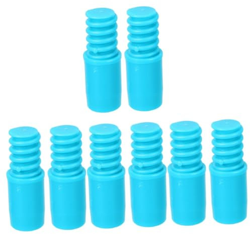 MAGICLULU 8pcs Extension Pole Adapter Threaded Tip Replacement for Broom Handle Plastic Fit