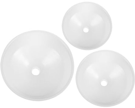 PRETYZOOM 3pezzi Imbuto per Oli di Imbuti Bocca Larga in Plastica Beccuccio per Travaso da Cucina e Riempimento di Bottiglie e Barattoli