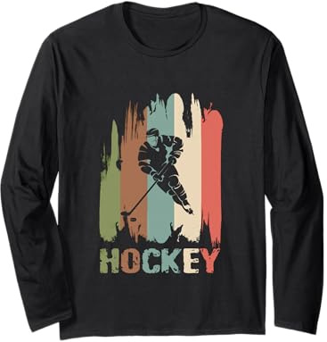 Maglietta da Hockey, Camicia da Hockey per Ragazze, Camicia da Hockey per Uomo Maglia a Manica