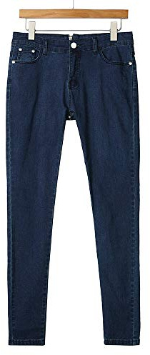 Jeans Skinny Donna Leggins Elasticizzati Sexy Pantaloni Attillati Push-Up Pantalone Shaping Jeggings A Vita Bassa Elasticizzato Aderente Trousers Moda Eleganza Jegging con Zip Dietro per Casa Sport