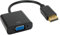 AKYGA AK-AD-36 - Cable Adaptador VGA Hembra a DisplayPort (15 cm)