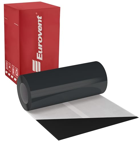 RAL7021 Das verbleite Eurovent® FLEX FLAT PB Kaminanschlussband Bleiband 300 mm x 5 m Wandanschlussband Dach Kamin Wand Schornstein Bleifolie Walzblei