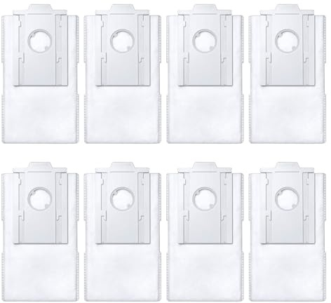Dust Bags Accessories Compatible with Samsung VCA-RDB95 Jet Bot+ Jet Bot AI+ Robot Vacuum Cleaner Replacement Parts, 8 Pack