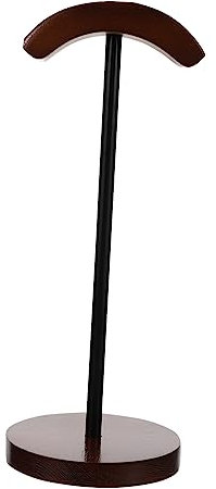 Hemobllo Wireless Headphone Stand Aus Holz Praktischer Kopfhörerhalter Für Schreibtisch Geeignet Für Headsets Platzsparend Und Stilvoll Für Home Office Und Gaming